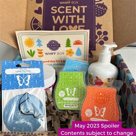 scentsy september 2023 whiff box